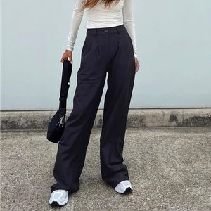 PRINCESS POLLY - Black Trousers - SIZE 2